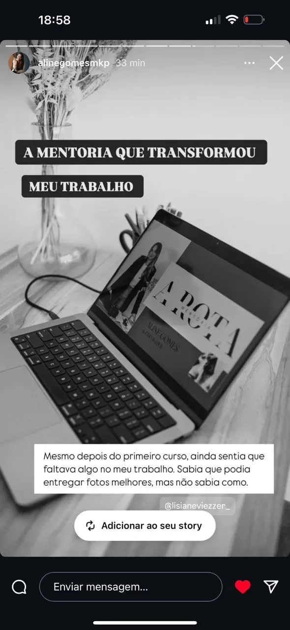 Depoimento de aluno do curso Fotografia do Zero